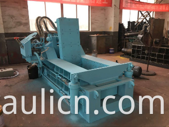 Y81q-135 Forward out Horizontal Metal Baler Scrap Aluminium Tembaga Baja Baler